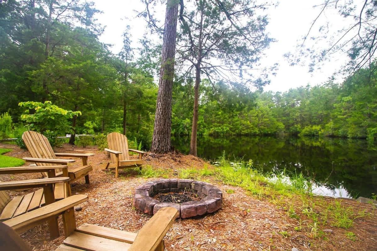 Heated Private Pool, Pond Views, Fishing, Mins To Carolina Beach Wilmington Eksteriør bilde