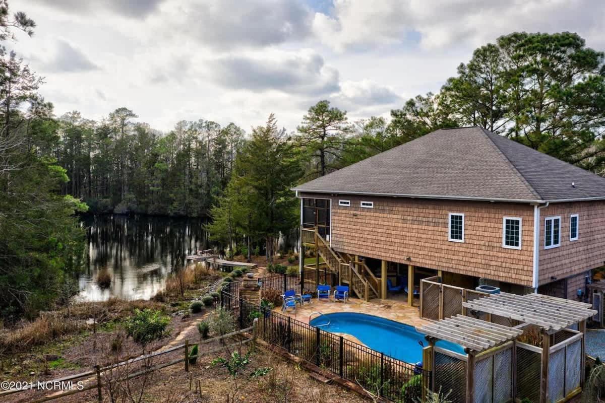 Heated Private Pool, Pond Views, Fishing, Mins To Carolina Beach Wilmington Eksteriør bilde